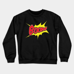 Funny Bitcoin Comics Style Crewneck Sweatshirt